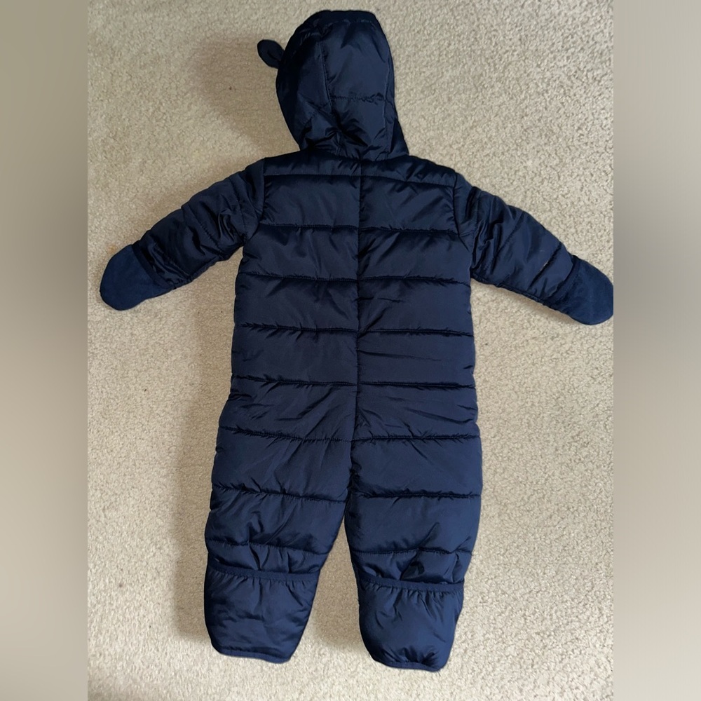 24M Snowsuit with Bear Ears